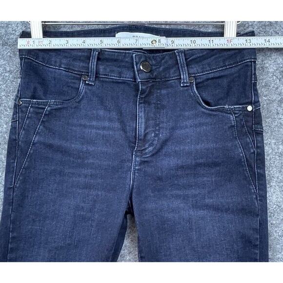 Brax Feel Good Jeans Womens 26/32 Blue Ana Sensation Push Up Slim Straight - Picture 4 of 8